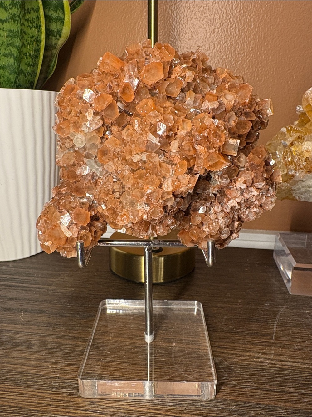 Aragonite Crystal Cluster